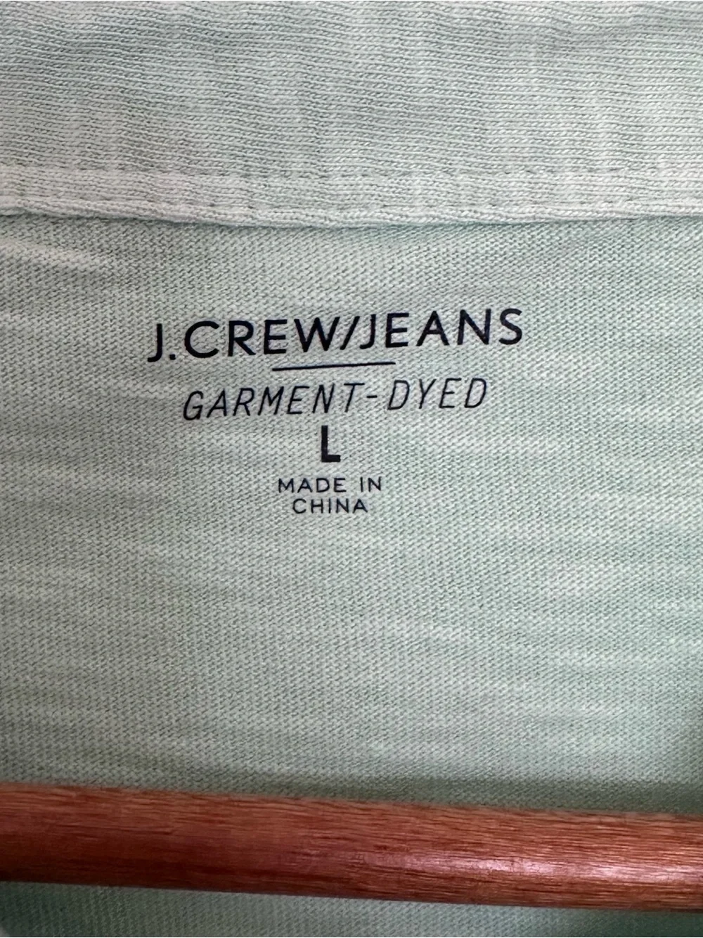 J.Crew Polo Shirt Men’s Large Green Cotton Short Sleeve Pocket Collared Top